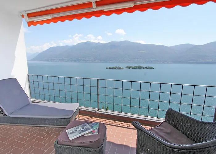 Casa Isole, 3,5-zimmerwohnung By Holap Sa * Ronco sopra Ascona